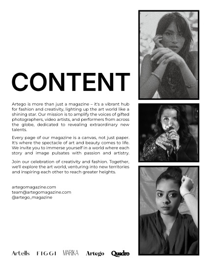 ARTEGO MAGAZINE - PORTRAIT AUGUST ISSUE 1471, page 2