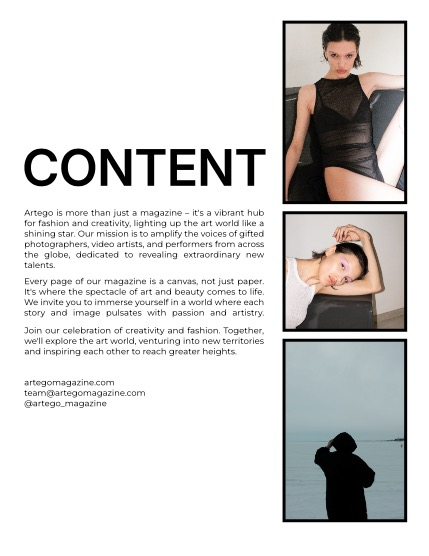 ARTEGO MAGAZINE - PORTRAIT JUNE ISSUE 908, page 2