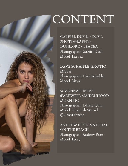 Bold & Beyond Artistic Nude (Issue 610 November 2025), page 2