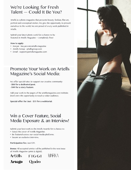 ARTELLS MAGAZINE - PORTRAIT MARCH (Vol 3956), page 3