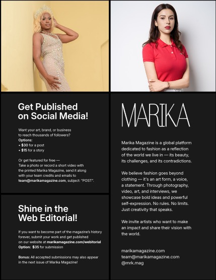MARIKA MAGAZINE PORTRAIT (ISSUE 5933 - SEPTEMBER), page 2
