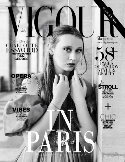 Вигор, журнал. Чёрно-белый выпуск, июль 2026, выпуск 1 (VIGOUR MAGAZINE The Black And White | July 2026 | Issue 01), page 1