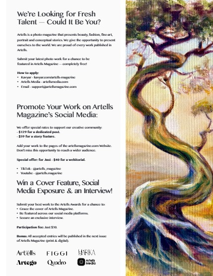 ARTELLS MAGAZINE - FINEART & VISUAL ART AUGUST (Vol 4204), page 3