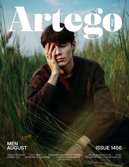 Артего, журнал. Мужской выпуск, август, выпуск 1456 (ARTEGO MAGAZINE - MEN AUGUST ISSUE 1456), page 1