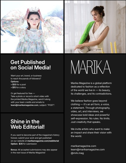 MARIKA MAGAZINE PORTRAIT (ISSUE 6178 - February), page 2