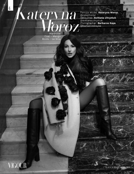 VIGOUR MAGAZINE Black And White | April 2025 | Issue 01, page 4