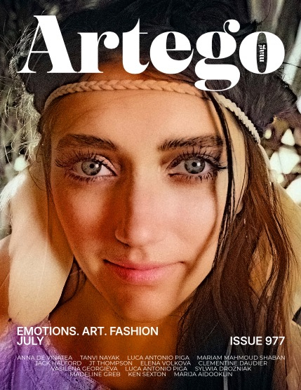 ARTEGO MAGAZINE - EMOTIONS. ART. FASHION JULY ISSUE 977, page 1