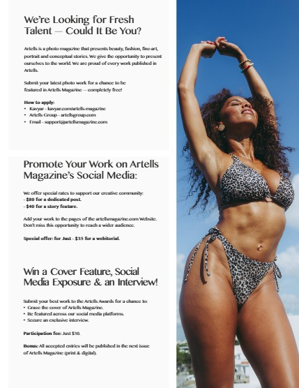 ARTELLS MAGAZINE - PORTRAIT AUGUST (Vol 3491), page 3