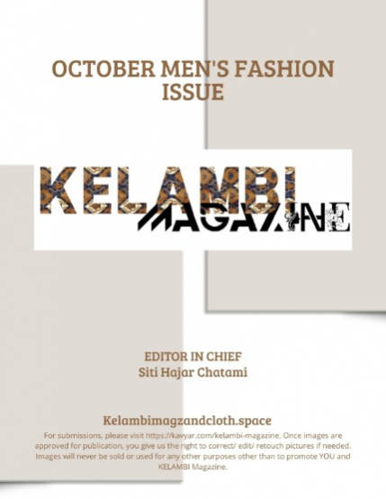Kelambi Magazine Mens Fashion and Portrait Special Stephan Adam Interview A Professional Model October 8th 2025 Edition, page 3