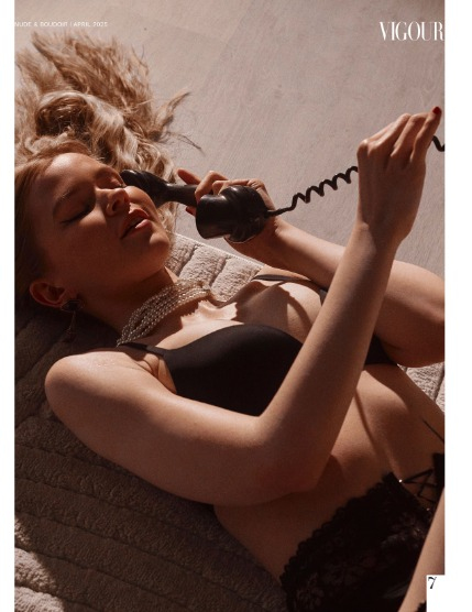 VIGOUR MAGAZINE Nude & Boudoir | April 2025 | Issue 01, page 7
