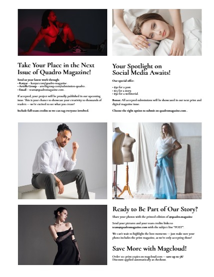 QUADRO MAGAZINE - PORTRAIT JULY (Vol 1189), page 3