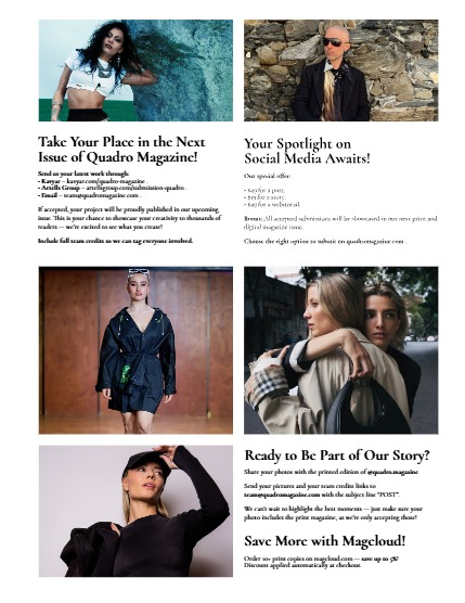 QUADRO MAGAZINE - FASHION & GLAMOUR MAY (Vol 1592), page 3