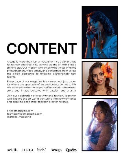 ARTEGO MAGAZINE - PORTRAIT AUGUST ISSUE 1469, page 2