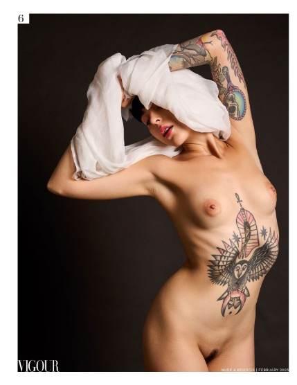 VIGOUR MAGAZINE Nude & Boudoir | February 2025 | Issue 02, page 6