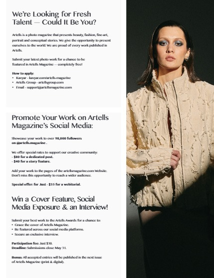 ARTELLS MAGAZINE - PORTRAIT MAY (Vol 3226), page 3