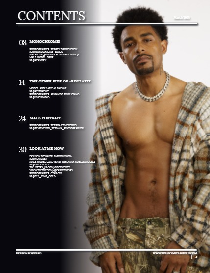 Swanky Magazine - March 2025: The Men’s Edition Issue, page 4