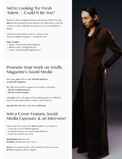 ARTELLS MAGAZINE - FASHION & GLAMOUR JUNE (Vol 3298), page 3