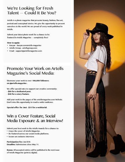 ARTELLS MAGAZINE - PORTRAIT JUNE (Vol 3331), page 3