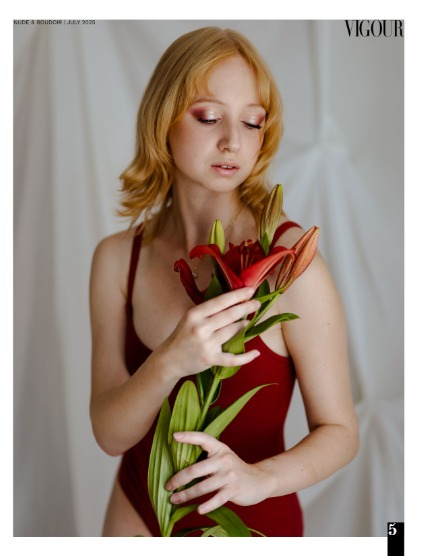 VIGOUR MAGAZINE Nude & Boudoir | July 2025 | Issue 01, page 5