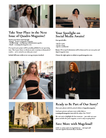 QUADRO MAGAZINE - PORTRAIT AUGUST (Vol 1265), page 3