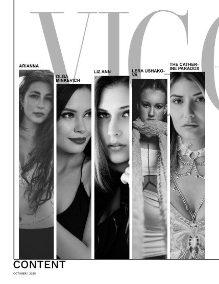 VIGOUR MAGAZINE The Black And White | October 2025 | Issue 01, page 2