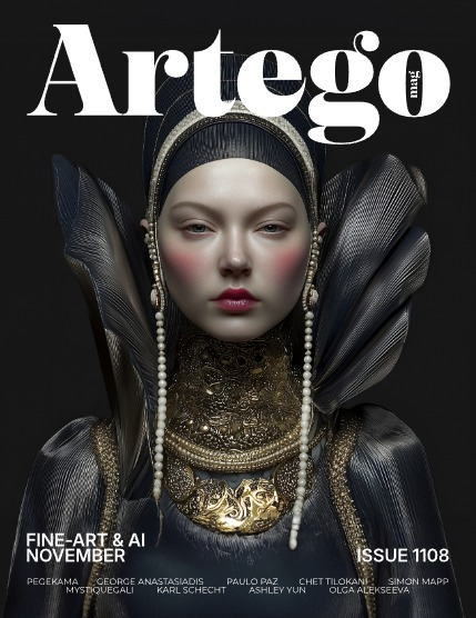 ARTEGO MAGAZINE - FINE-ART & AI NOVEMBER ISSUE 1108, page 1