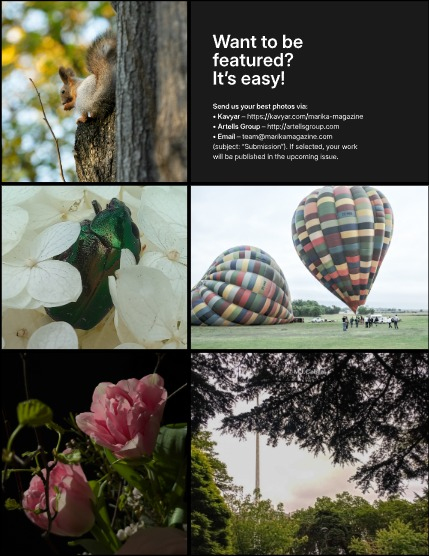 MARIKA MAGAZINE NATURE & TRAVELS (ISSUE 6080 - DECEMBER), page 3