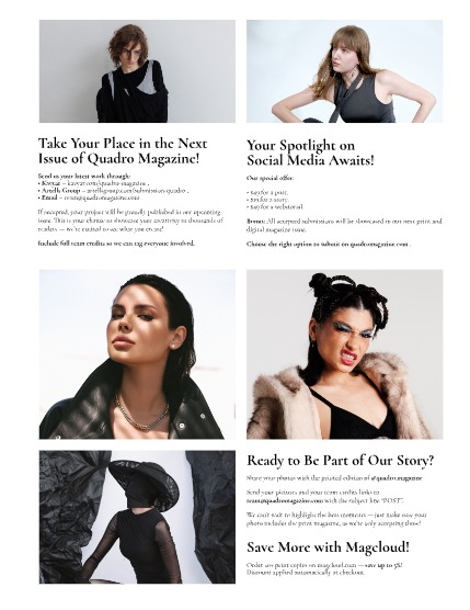 QUADRO MAGAZINE - FASHION & GLAMOUR JUNE (Vol 1639), page 3