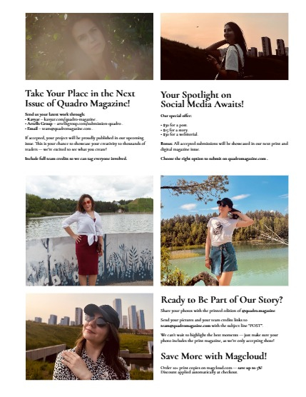 QUADRO MAGAZINE - PORTRAIT JULY (Vol 1205), page 3