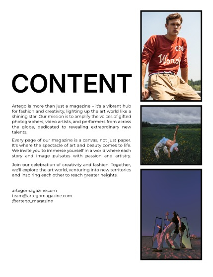 ARTEGO MAGAZINE - MEN AUGUST ISSUE 989, page 2