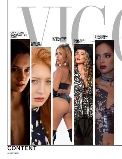 VIGOUR MAGAZINE Fashion & Beauty | August 2025 | Issue 14, page 2