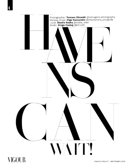 VIGOUR MAGAZINE Fashion & Beauty | September 2025 | Issue 18, page 4