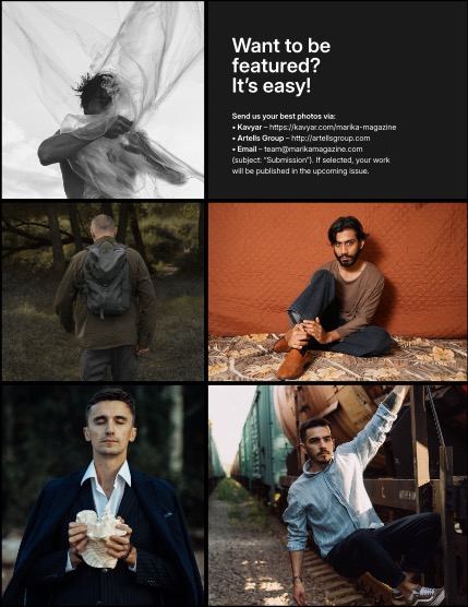 MARIKA MAGAZINE MEN (ISSUE 5945 - OCTOBER), page 3