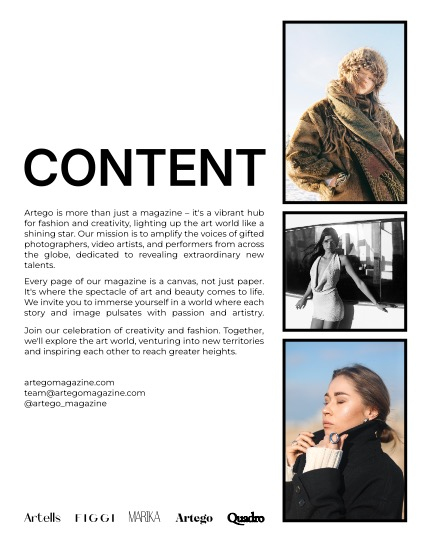 ARTEGO MAGAZINE - PORTRAIT MARCH ISSUE 1265, page 2