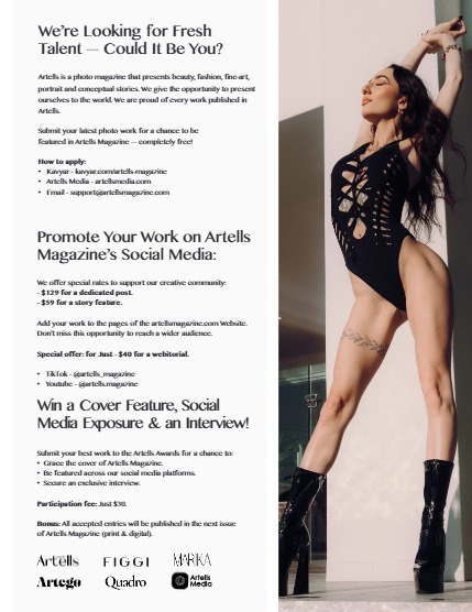 ARTELLS MAGAZINE - PORTRAIT AUGUST (Vol 4238), page 3