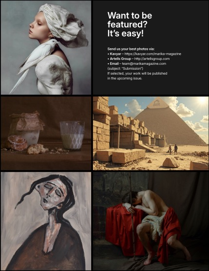 MARIKA MAGAZINE FINEART & AI (ISSUE 5704 - JUNE), page 3