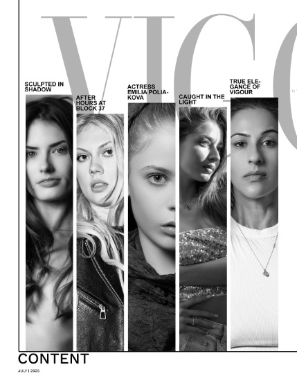 VIGOUR MAGAZINE The Black And White | July 2025 | Issue 04, page 2