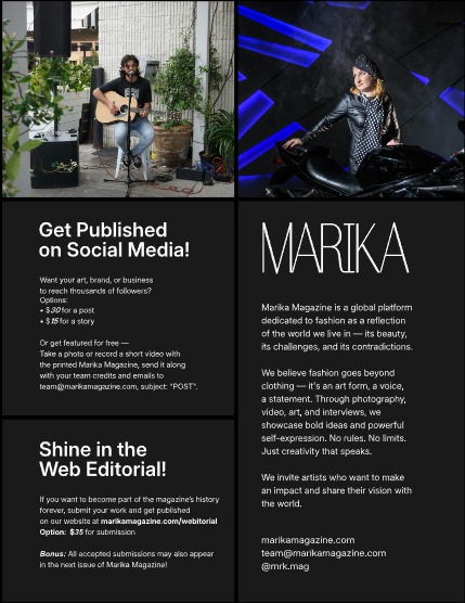 MARIKA MAGAZINE PORTRAIT (ISSUE 6052 - NOVEMBER), page 2