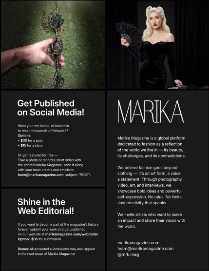 MARIKA MAGAZINE FINE-ART & AI (ISSUE 6230 - April), page 2