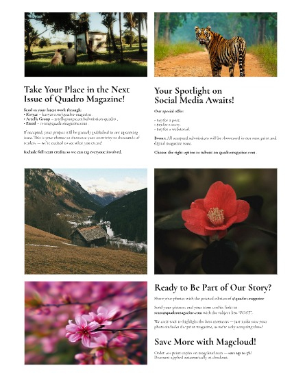 QUADRO MAGAZINE - NATURE & TRAVELS APRIL (Vol 1537), page 3