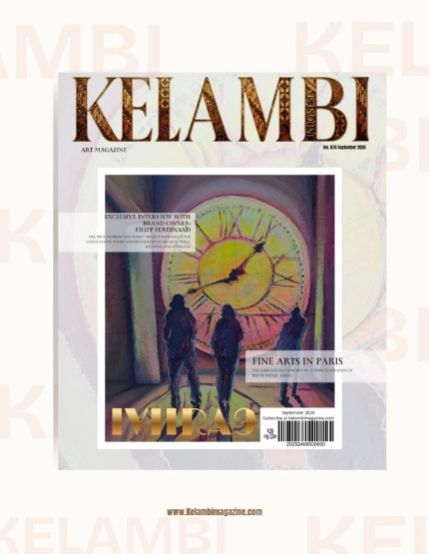 Келамби, журнал. Специальный выпуск интервью Филипп Фердинанд искусство, сентябрь, выпуск 76 (Kelambi Magazine Special Interview Filipp Ferdinand, Art September Edition Vol 076), page 2