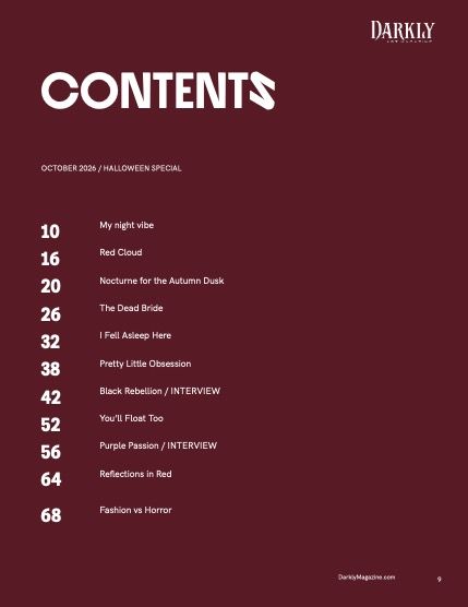 Даркли, журнал. Октябрь 2026, выпуск 715 (Darkly Issue 715, October 2026), page 9