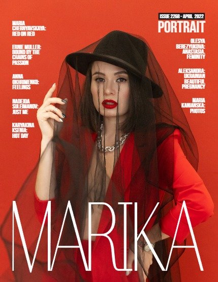 MARIKA MAGAZINE PORTRAIT (ISSUE 2268 - APRIL), page 1