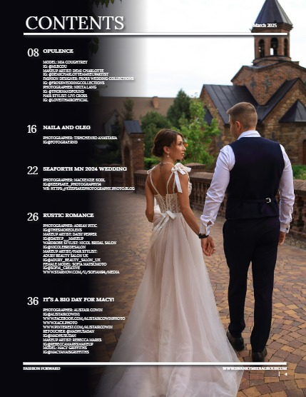 Swanky Magazine - March 2025: The Weddings Edition, page 4