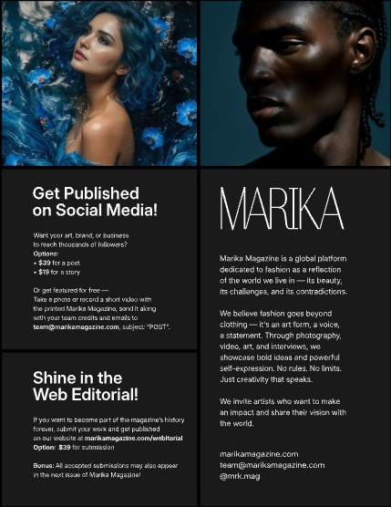 MARIKA MAGAZINE FINE-ART & AI (ISSUE 6278 - MAY), page 2