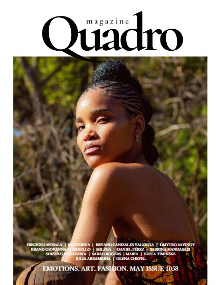 QUADRO MAGAZINE - EMOTIONS. ART. FASHION MAY (Vol 1058), page 1