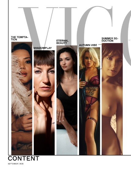VIGOUR MAGAZINE Nude & Boudoir | September 2025 | Issue 01, page 2