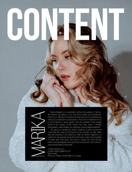 MARIKA MAGAZINE CHRISTMAS & NEW YEAR (ISSUE 5503- JANUARY), page 2