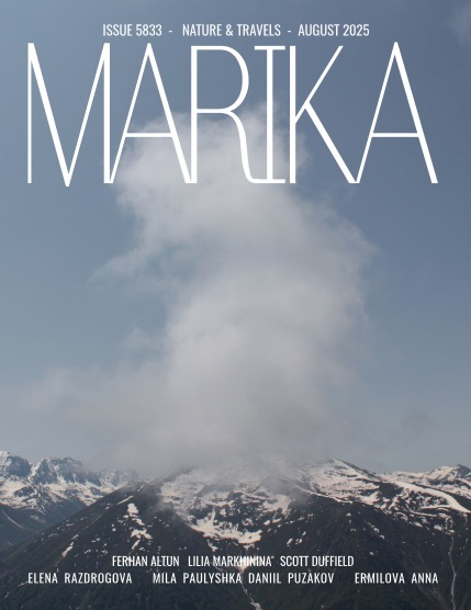 MARIKA MAGAZINE NATURE & TRAVELS (ISSUE 5833 - AUGUST), page 1