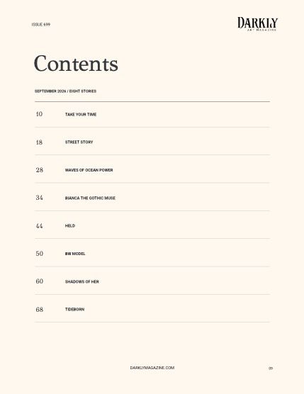 Даркли, журнал. Сентябрь 2026, выпуск 700 (Darkly Issue 700, September 2026), page 9